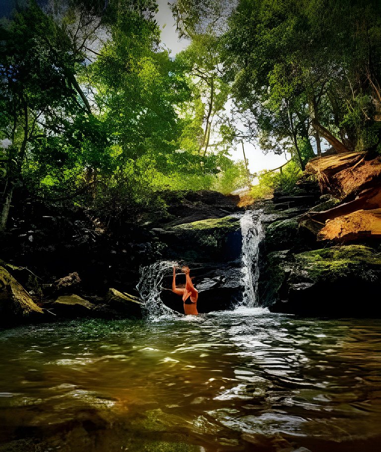 Chalé Mirante com vista panorâmica para casais e famílias