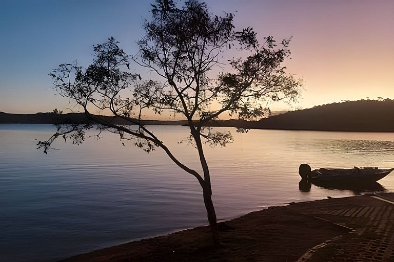 Chalé Mirante com vista panorâmica para casais e famílias