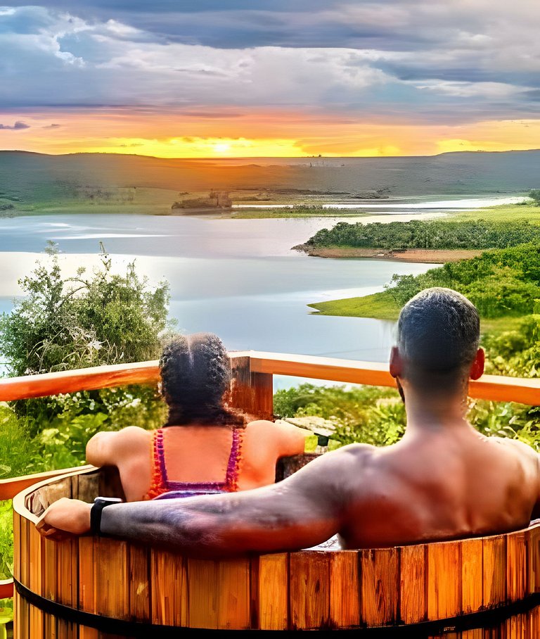 Chalé Recanto — cabana A-frame próxima ao lago com ofurô e c