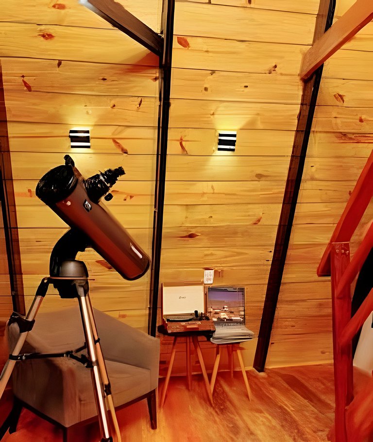 Chalé Recanto — cabana A-frame próxima ao lago com ofurô e c