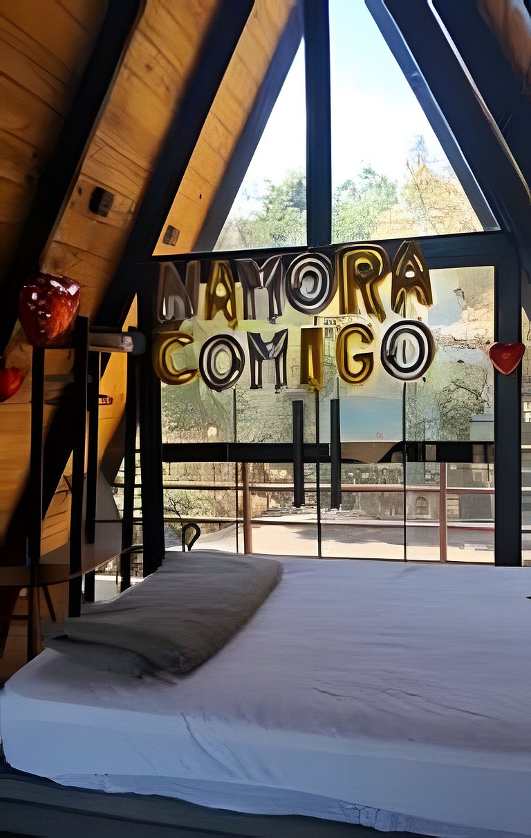 Chalé Recanto — cabana A-frame próxima ao lago com ofurô e c