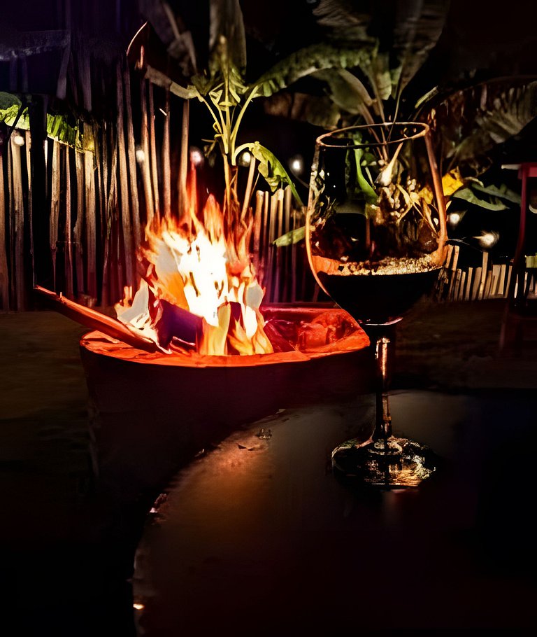 Chalé Recanto — cabana A-frame próxima ao lago com ofurô e c